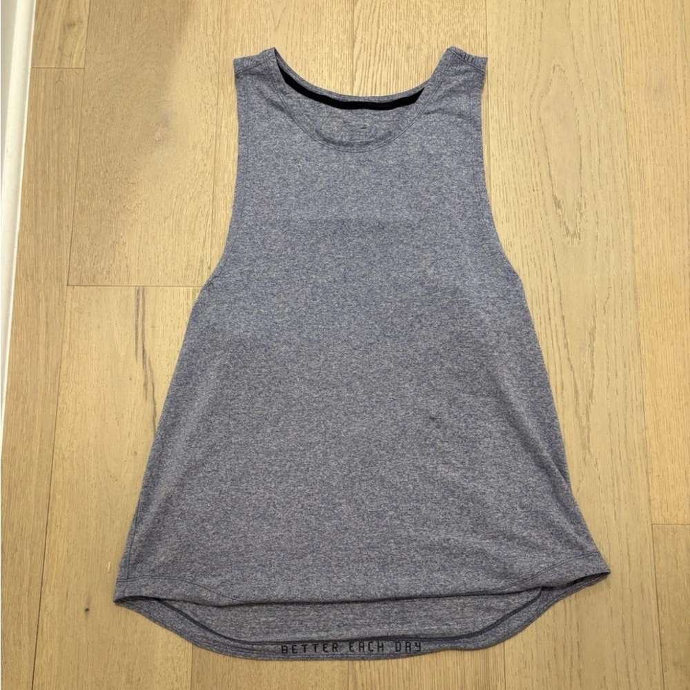 lululemon athletica Blue Tank Top